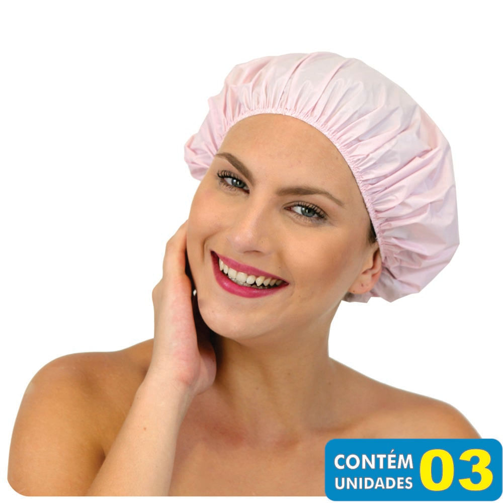 Touca La Sure Banho P V C com 3