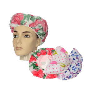 Touca de Banho Marilu Decorada com Forro (0718)