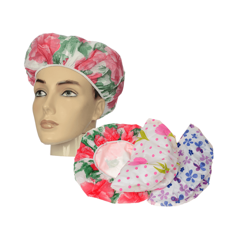 Touca de Banho Marilu Decorada com Forro (0718)