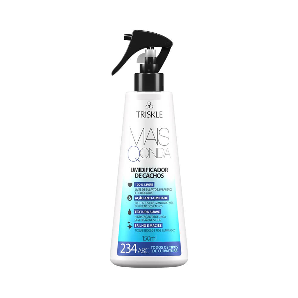 Umidificador de Cachos Triskle Mais Q Onda 100ml