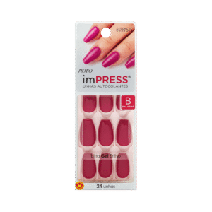 Unhas Autocolantes Kiss New York ImPress Bailarina Ruby