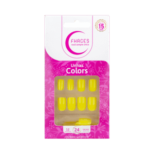 Unhas Fhaces Colors Citrus 24 unidades (U3095)