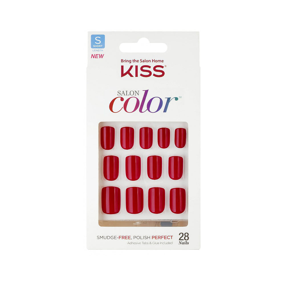 Unhas Postiças Kiss New York Salon Color New Girl