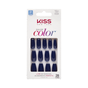 Unhas Postiças Kiss New York Salon Color Sweet Girl
