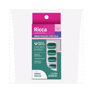 Unhas Ricca Green Dream Edição Limitada