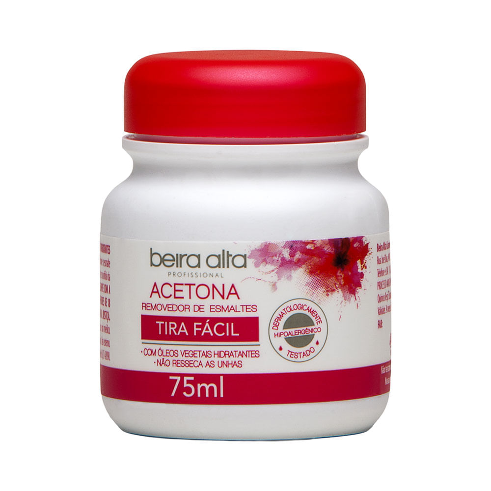 Removedor de Esmalte Beira Alta Tira Facil 75ml