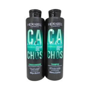 Kit Shampoo e Condicionador Hidrabell Cachos Poderosos 800ml