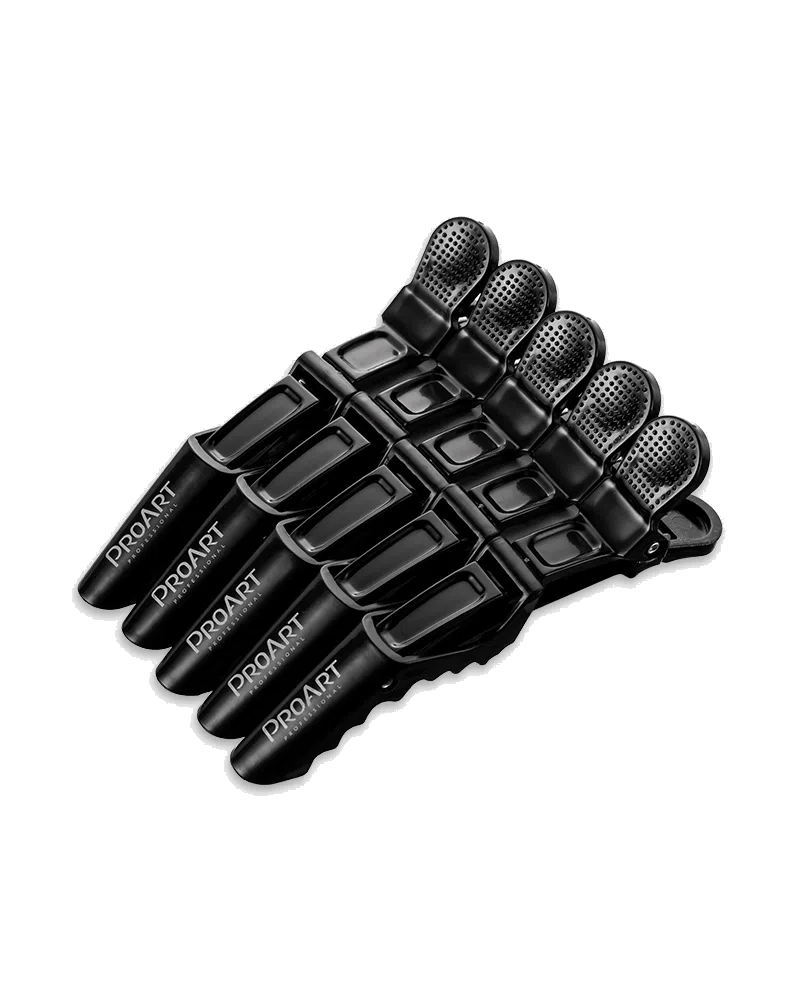 Clips ProArt Crocodilo Profissional Preto (5 Unidades)