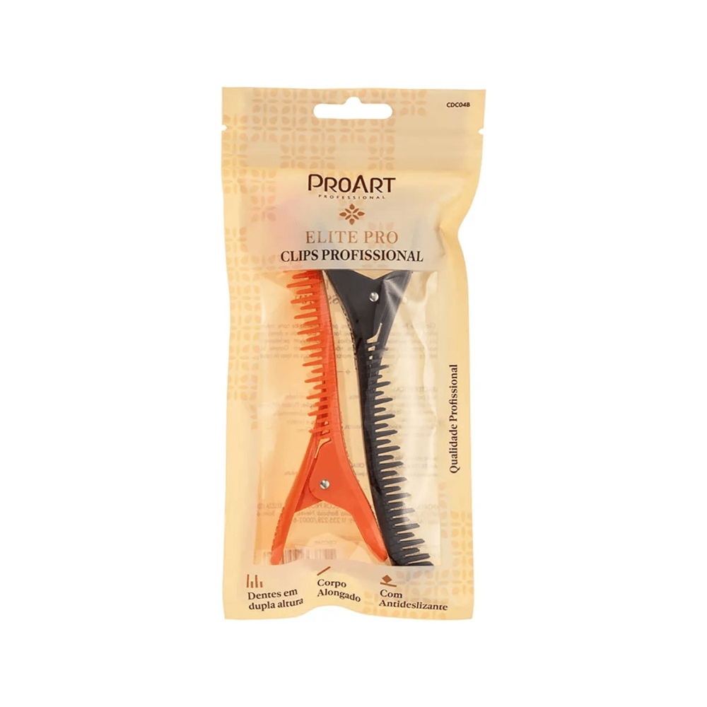 Clips Profissional ProArt Elite Pro 2 unidades