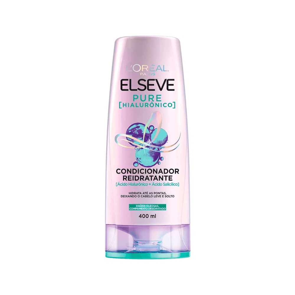 Condicionador Elseve Pure Hialurônico 400ml