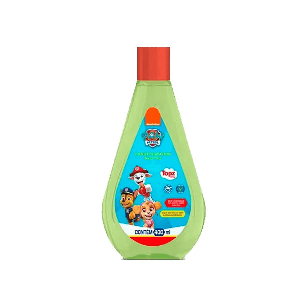 Condicionador Infantil Topz Patrulha Canina Neutro 400ml