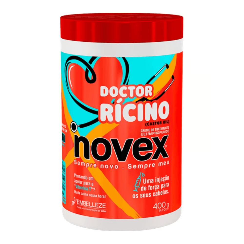 Máscara Capilar Novex de Tratamento Doctor Rícino 400g