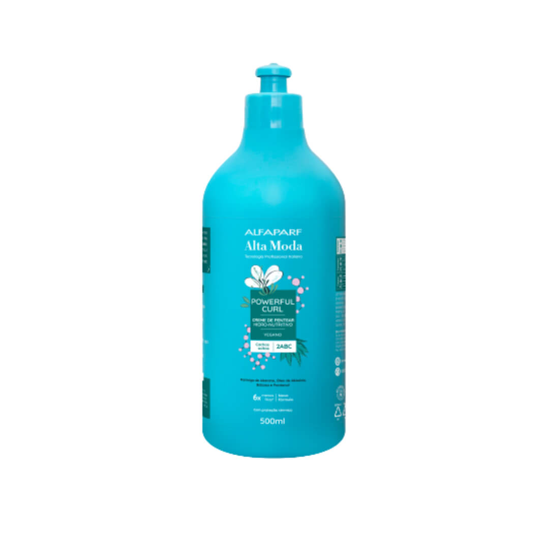 Creme para Pentear Alta Moda Powerful Curl Cachos 500ml