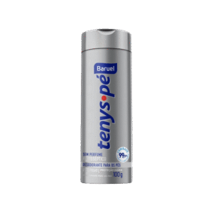 Desodorante Antisséptico Tenys Pé Baruel em Pó Sem Perfume 100g