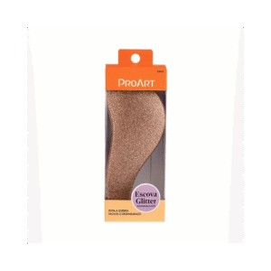 Escova Desembaraçante Proart Glitter Dourada