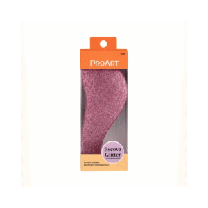 Escova Desembaraçante Proart Glitter Rosa