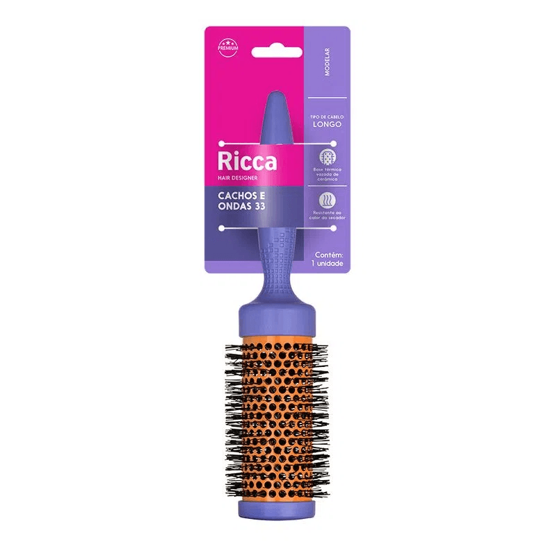 Escova Ricca Premium Cerâmica 33