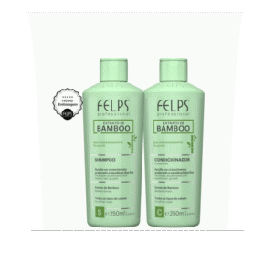 Kit Felps Profissional Duo Extrato de Bamboo Shampoo e Condicionador 250mL