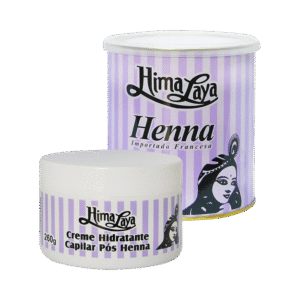 Kit Himalaya Henna Pó Cobre 250g + Creme Hidratante Capilar Pós Henna 260g