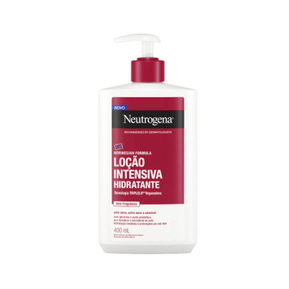 Loção Hidratante Neutrogena sem Frangância 400ml
