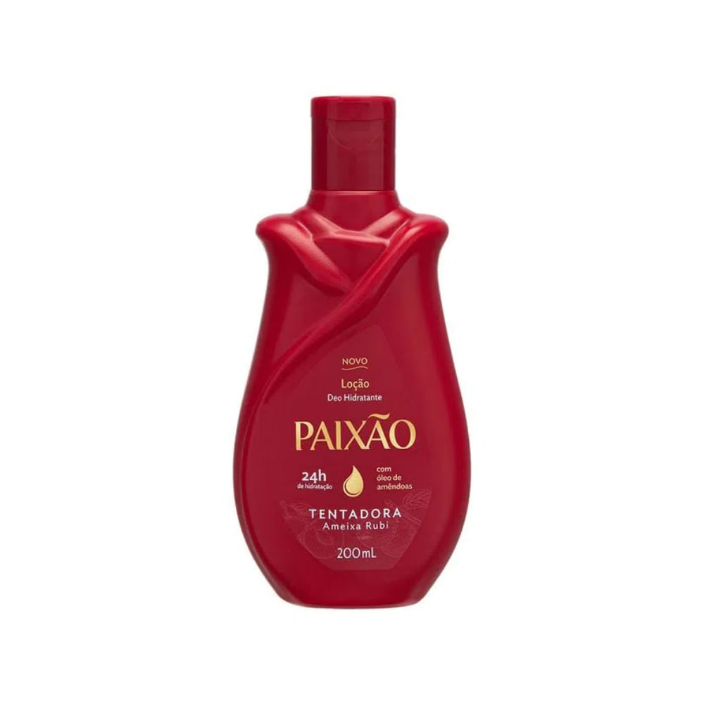 Hidratante Paixão Tentadora com Óleo de Amêndoas Ação Desodorante 200ml