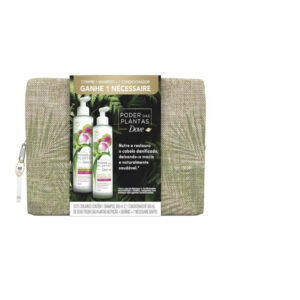 Kit Dove Shampoo + Condicionador Poder das Plantas 600ml Grátis Nécessaire