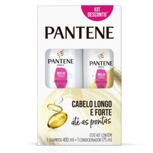 Kit Pantene Micelar Shampoo 400ml + Condicionador 175ml