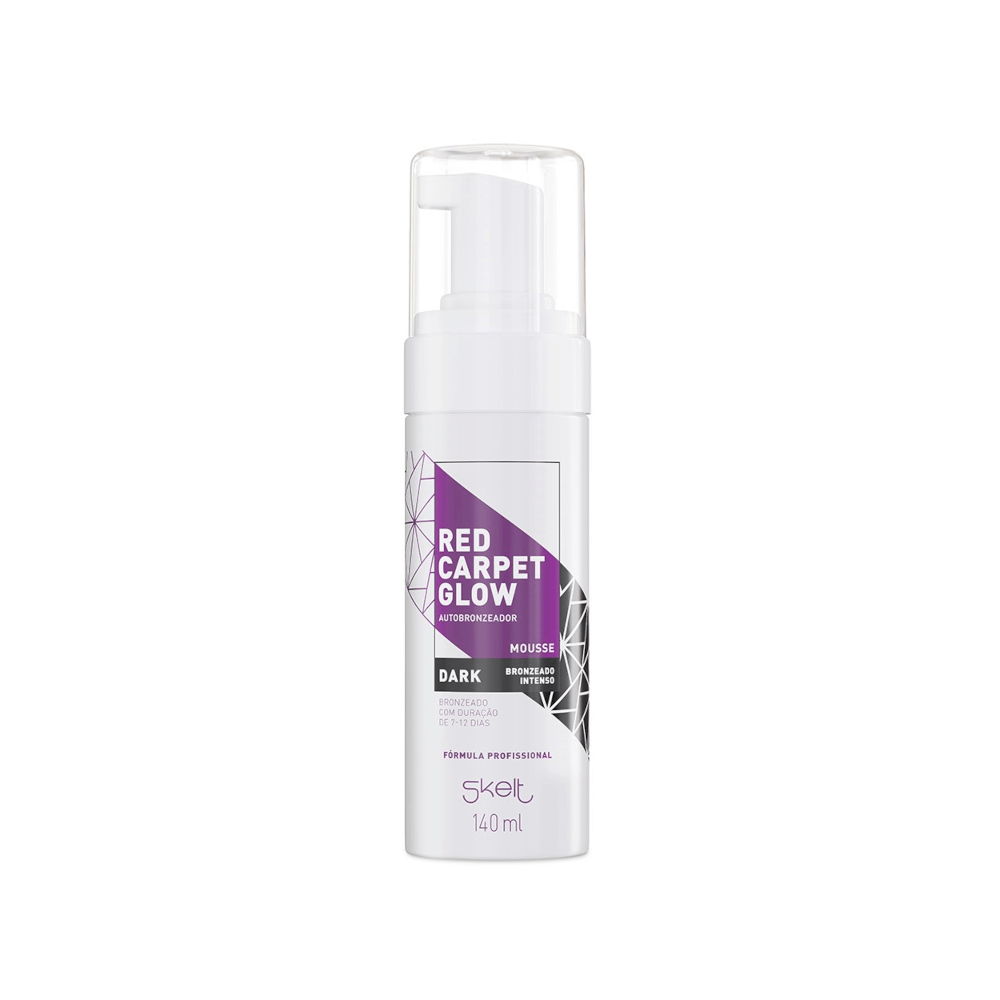 Mousse Autobronzeador Skelt Dark Red Carpet Glow 140ml