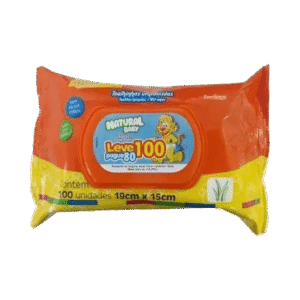 Toalhas Umedecidas Natural Baby Leve 100 Pague 80