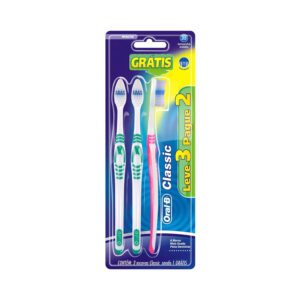 Leve 3 Pague 2 Escova Dental Oral-B Classic 40 Macia