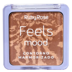 Paleta de Contorno Ruby Rose Marmorizado Feels Mood Light