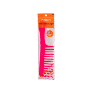 Pente ProArt Dentes Largos Rosa