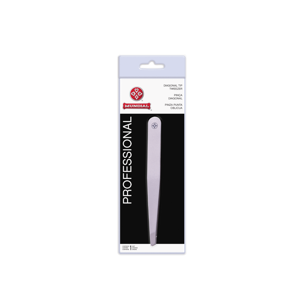 Pinça Professional Mundial Fosca Ponta Diagonal (BC-515)
