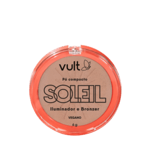 Pó Compacto Vult Soleil Iluminador e Bronzer