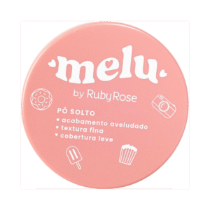 Pó Solto Facial Ruby Rose Melu Rr8522