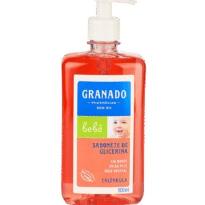Sabonete Líquido Granado de Glicerina Bebê Calêndula 500ml