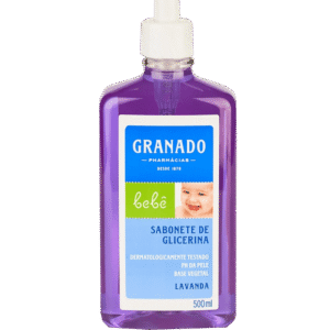 Sabonete Líquido Granado Bebê Glicerina Lavanda 500ml