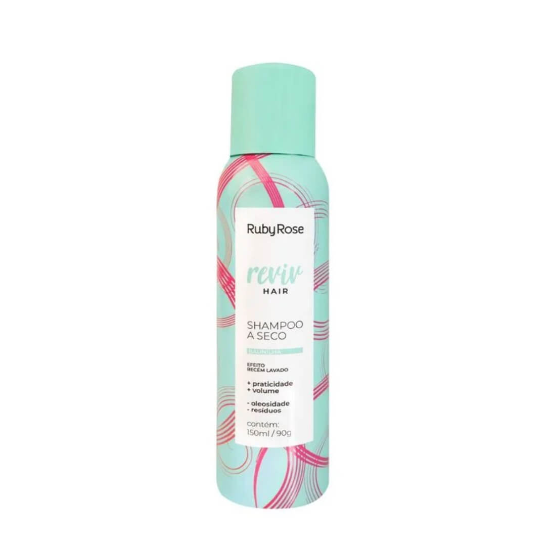 Shampoo À Seco Ruby Rose Reviv Hair Baunilha 150ml