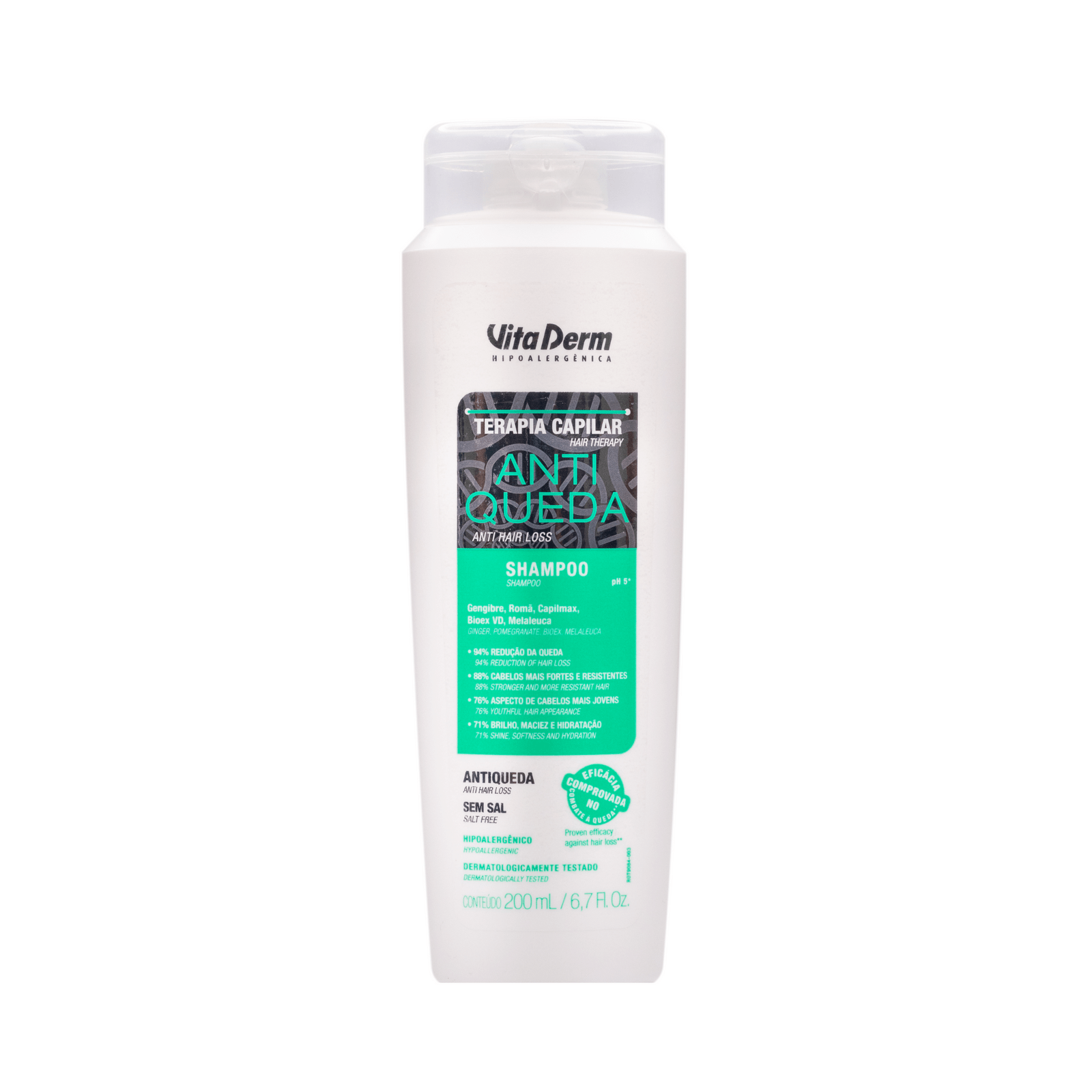 Shampoo Vita Derm Antiqueda 200ml