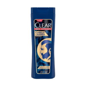Shampoo Clear Men Anticaspa Cabelo e Barba 200ml