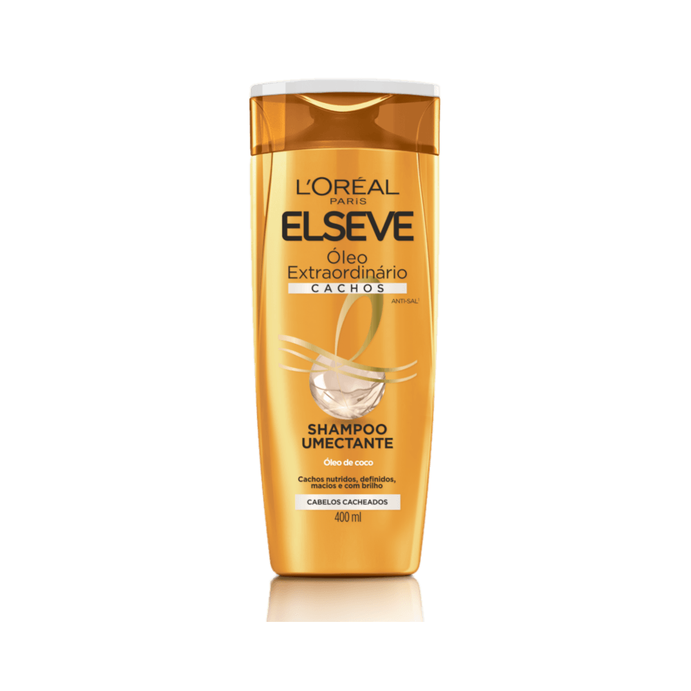 Shampoo Elseve Óleo Extraordinário Cachos 400ml