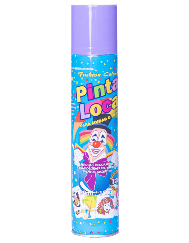Spray Decorativo Pinta Loca Roxa 150ml