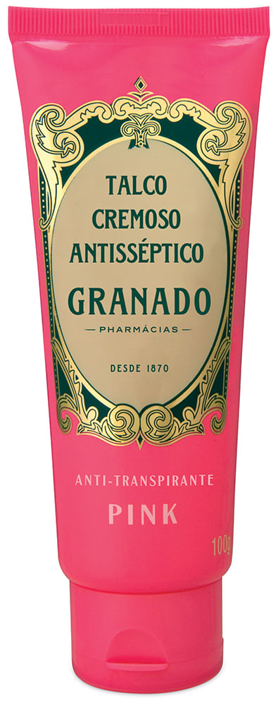 Talco Cremoso Pé Granado Pink